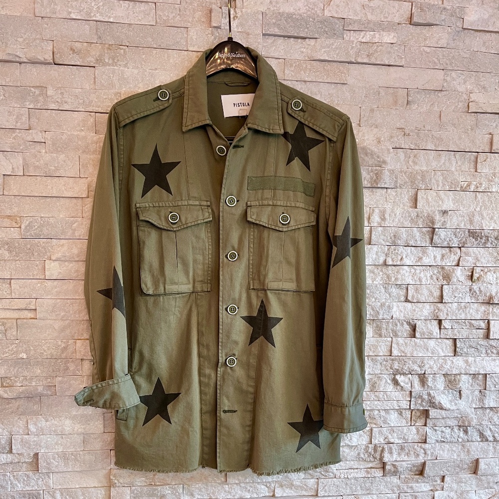 Pistola Olive Camilo Star Utility Jacket - SWOT - Picture 3 of 8